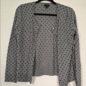 Polka dot cardigan